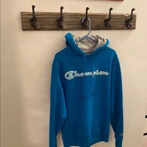 SOLD-Champion Blue Hoodie